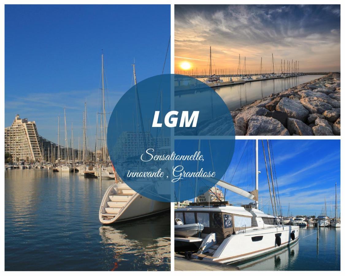 La Plage O Maeva - Vue Mer D'Exception - Parking Prive - Wifi - La Grande Motte Dış mekan fotoğraf